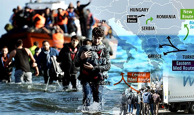 „The Times”: Marea Neagră este noua rută a migranților. Bulgaria anunță că va trimite trupe de militari la granița cu Turcia, pentru a opri invazia de refugiați