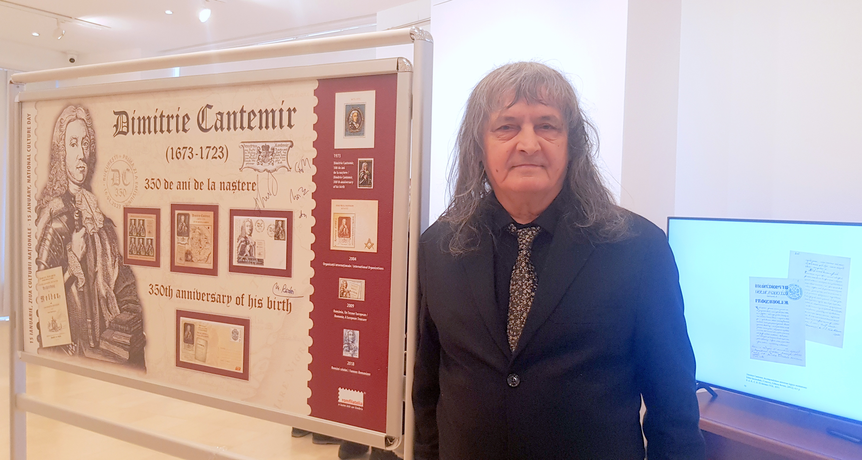 Prof. Constantin Barbu la Academia Română despre Dimitrie Cantemir: Am reușit să întregim în premieră două manuscrise celebre ale lui Cantemir. VIDEO