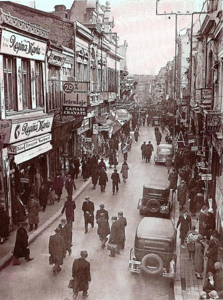 Strada Lipscani, 1929
