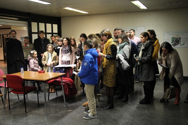 Părintele Ciprian Grădinaru și românii din Namur, în Spitalul Militar din Namur
