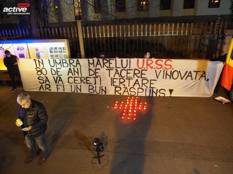 Comemorare Martirii de la Fântâna Albă la 80 de ani de la Masacru - Ambasada Rusiei, 1 Aprilie 2021