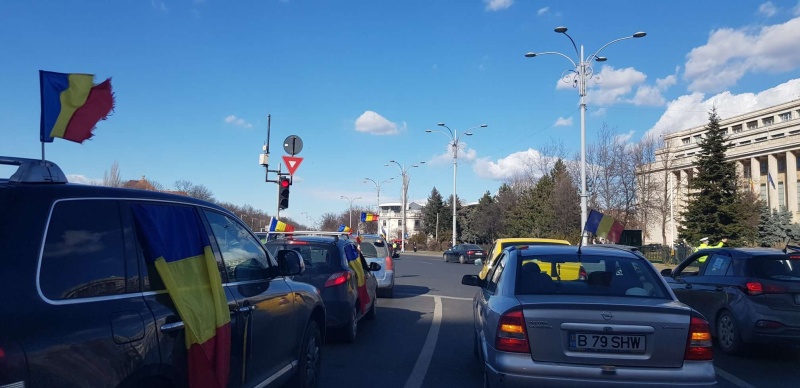 Convoi în trafic 3