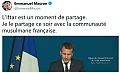 Macron a uitat de creștinii din Franța: Nu le-a urat „Crăciun Fericit”. În schimb, musulmanilor le-a transmis un mesaj special de Iftar