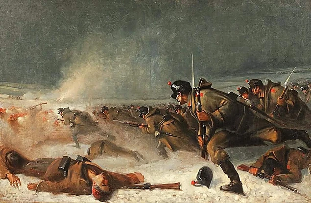 Atacul de la Smârdan - Nicolae Grigorescu, pictor de război