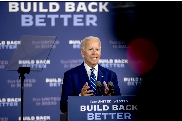 Joe Biden: “We won’t just rebuild this nation, we’ll transform it.” Foto: AP / Andrew Harnik / Boston Herald