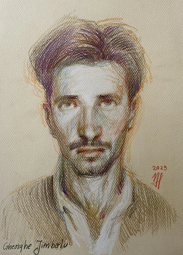 Portret de artistul George-Sorin Nicolae pentru ActiveNews