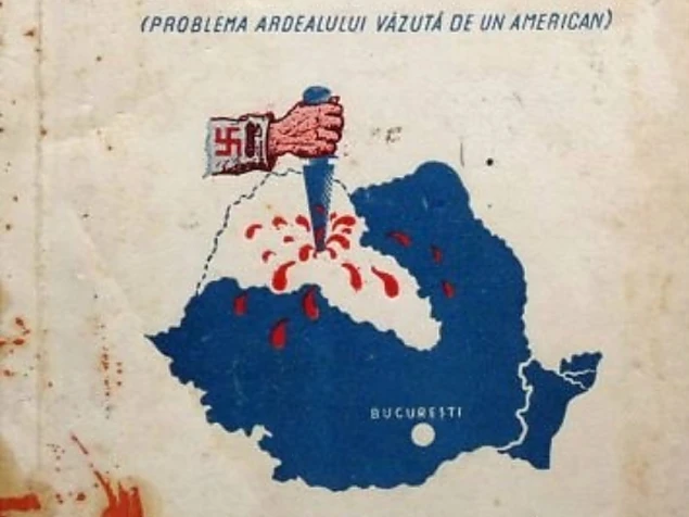 Foto: Coperta cărții lui Milton Lehrer „Ardealul - Pământ Românesc (Problema Ardealului Văzută de un American)”, București, 1944. PDF: https://cartionline.pro/ardealul-pamant-romanesc
