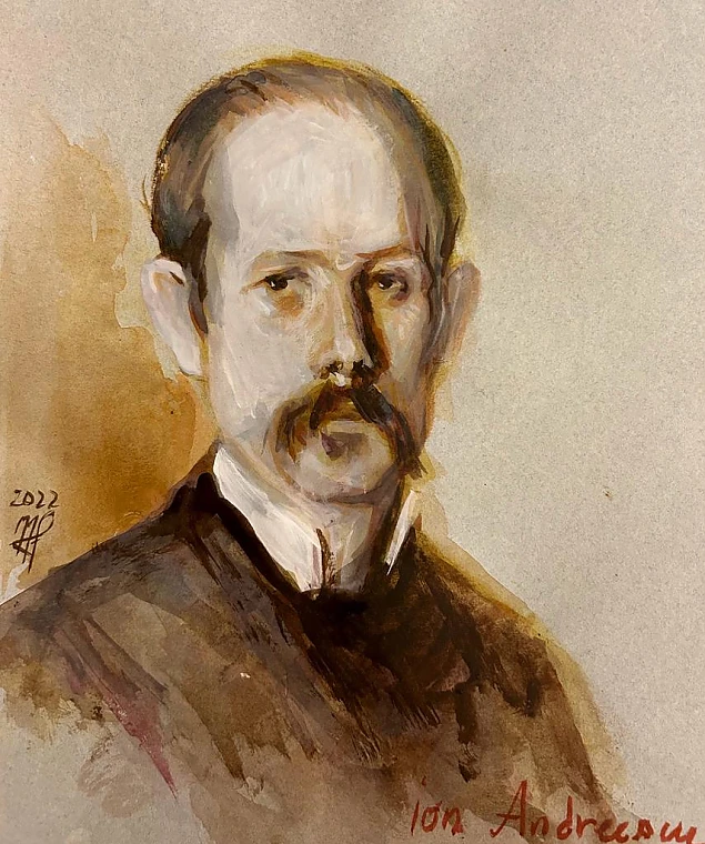 Portret de artistul George-Sorin Nicolae