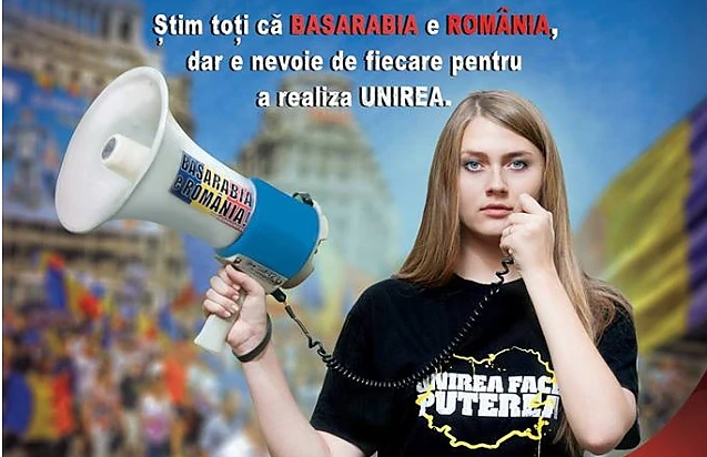 Merg la Marșul Unirii pentru Liuba, o fetiță din Chișinău. „Și românește, și moldovenește îi totuna. Moldova vrea să se unească cu România, dar unii oameni nu doresc”