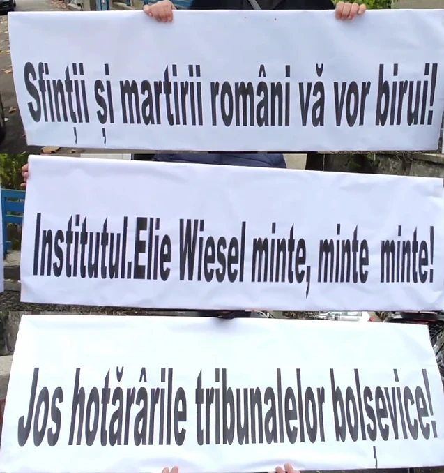 Presiuni ilegale crescânde pentru schimbarea numelui Liceului Mircea Vulcănescu. Protest al reprezentanților societății civile românești la Institutul Elie Wiesel. Alexandru Florian și Daniel Băluță, deferiți Parchetului. Este așteptată REACȚIA BISERICII