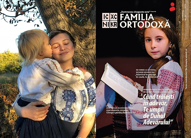 Iustina Vlad pentru Teodora Stamate. O copilă luminoasă în cel mai recent număr al revistei Familia Ortodoxă. ”Când trăiești în adevăr te umpli de Duhul Adevărului”