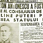 6 septembrie 1940: Generalul Antonescu preia puterea în statul român amputat, după abdicarea Regelui Carol al II-lea. Legionarii, singurii dispuși să intre la guvernare
