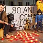Cum a fost la comemorarea Martirilor de la Fântana Albă din fața Ambasadei Rusiei de la București la 80 de ani de la Masacrul Armatei Roșii din Bucovina ocupată. „Să vă cereți iertare!” FOTO / VIDEO