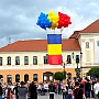 Tricolorul României s-a ridicat pe aripi deasupra orașului Sfântu Gheorghe. FILMĂRILE ZILEI